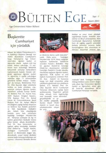 Bülten Ege (2003)