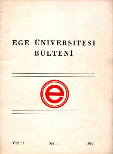 Ege Üniversitesi Bülteni (1982)