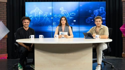 Efe Tatlıcı söyleşiden önce Ege Üniversitesi TV'de yayınlanan Ege Sportal programına konuk oldu.